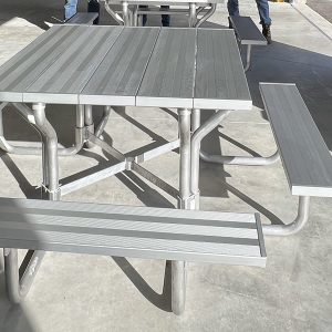 aluminum picnic table