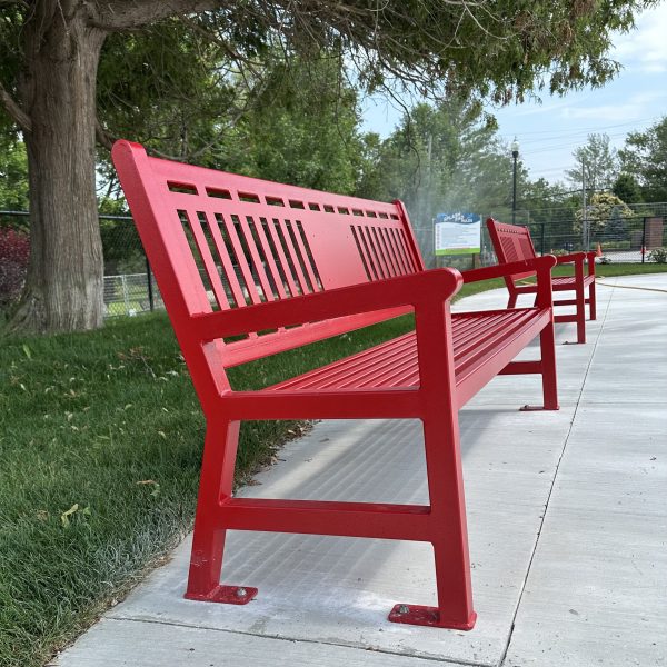 powder coated seat